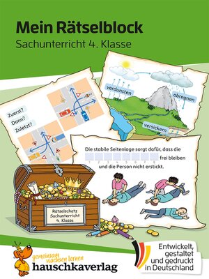 cover image of Mein Rätselblock Sachunterricht 4. Klasse
